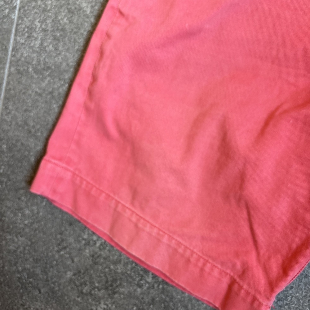 Polo Ralph Lauren Shorts Men 32 Pink Salmon Classic Fit 9 Inch Cotton Chino - Picture 4 of 11